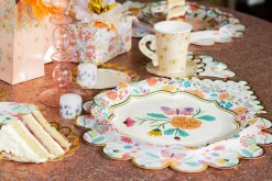 Tea Party Dinner Plates