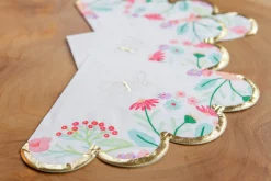 Tea Party Scalloped Napkins