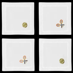 Tennis Mixed Cocktail Napkin Set