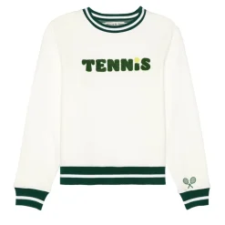 Tennis Sweatshirt in Cream