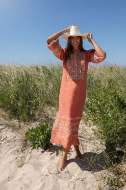 Terracotta Blythe Dress