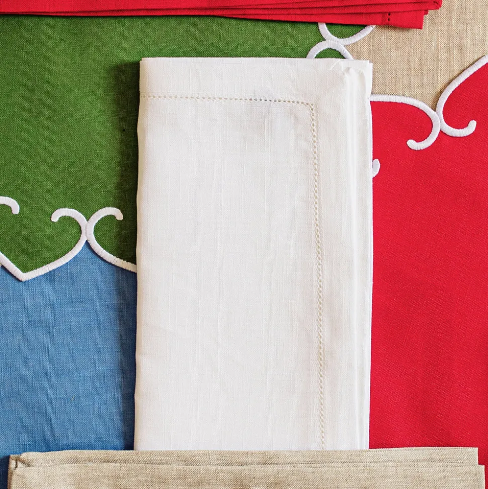 Tessuti Ivory Napkins, Set of 4