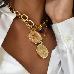 Texas JW Original Pendant Coin Necklace