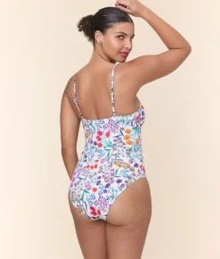 The Amalfi One Piece in Botanical Floral