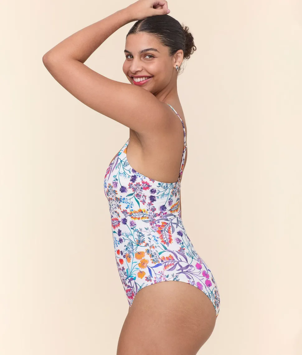The Amalfi One Piece in Botanical Floral