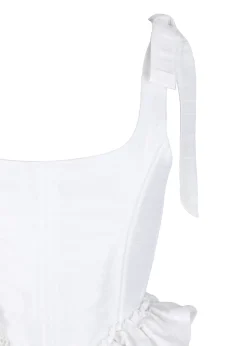 The Antoinette Corset In White