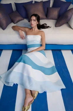 The Azure Horizon Dress