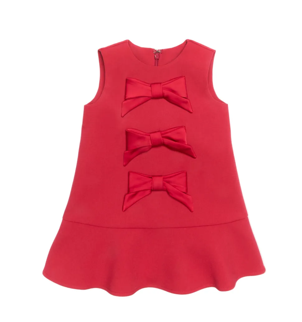 The Baby Blythe Dress in Cherry