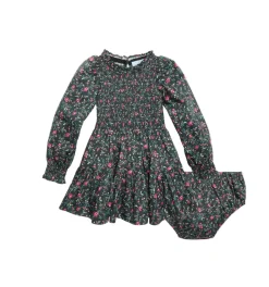 The Baby Viviana Nap Dress in Florentine Ditsy