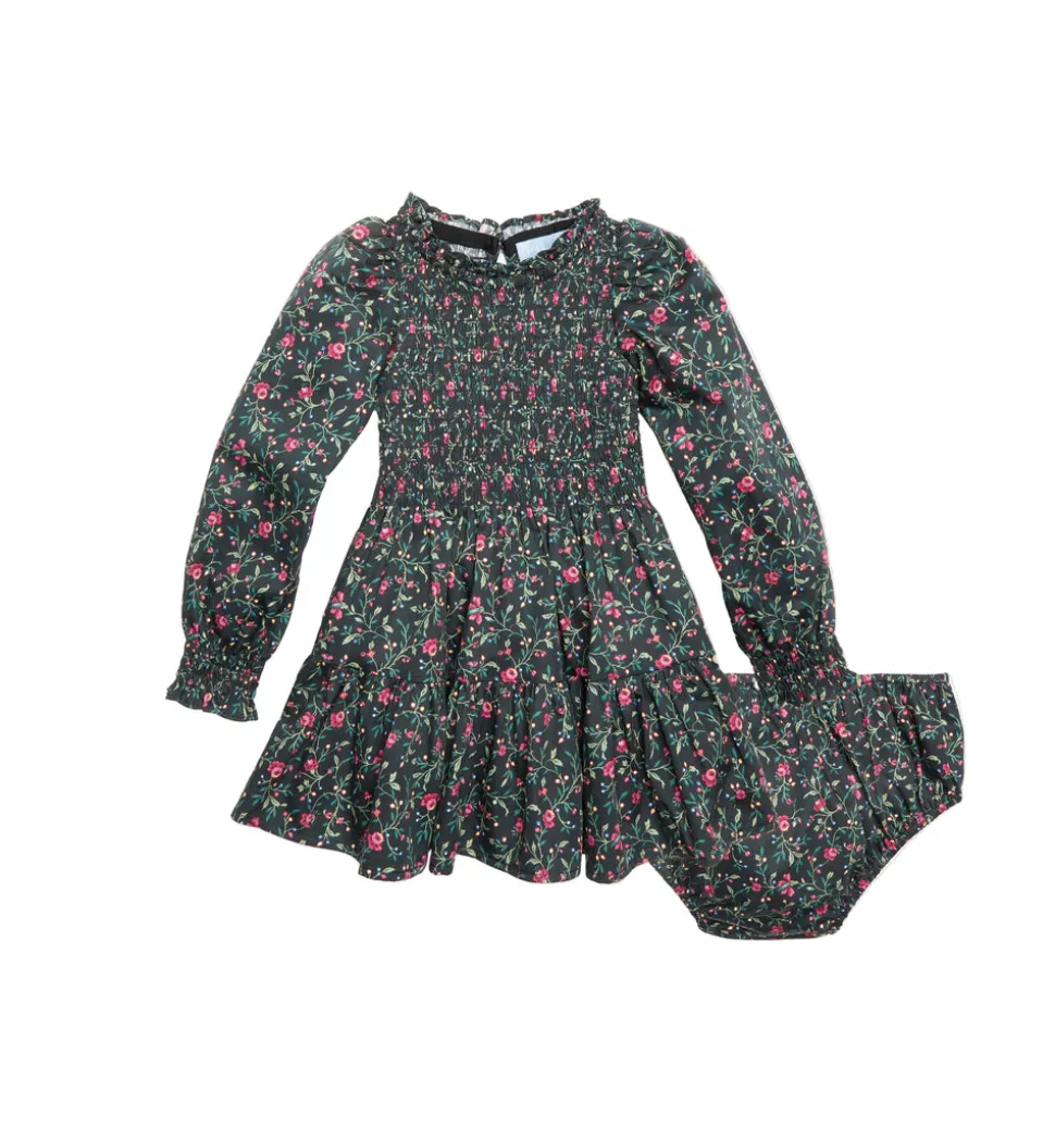 The Baby Viviana Nap Dress in Florentine Ditsy