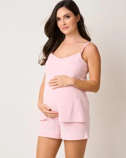 The Basics Maternity Set in Pink