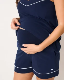 The Basics Maternity Set in Navy