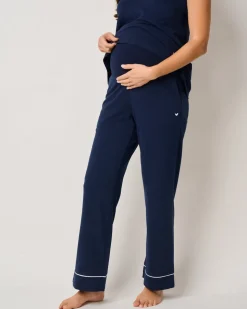 The Basics Maternity Set in Navy