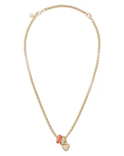 The Box Chain Charm Necklace