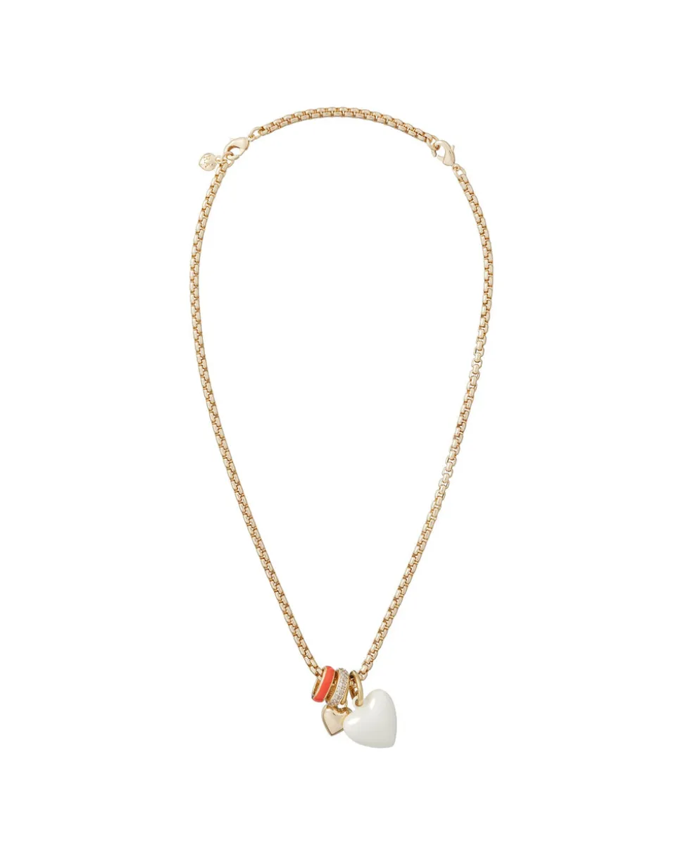 The Box Chain Charm Necklace