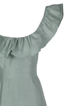 The Camille Dress in Sage