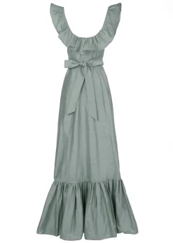 The Camille Dress in Sage