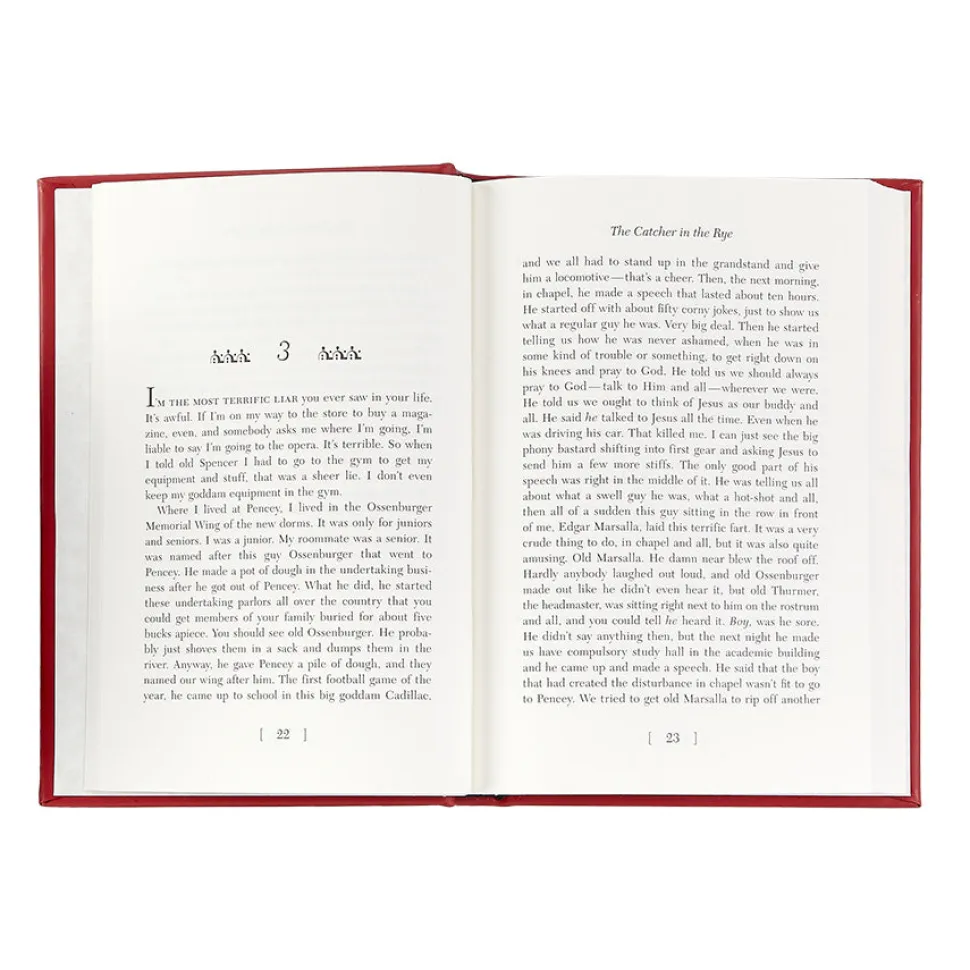The Catcher in the Rye in Bonded Leather