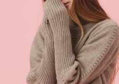 The Chelsea Sweater in Taupe