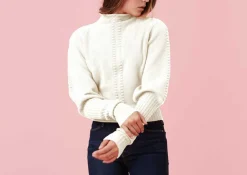 The Chelsea Sweater in White