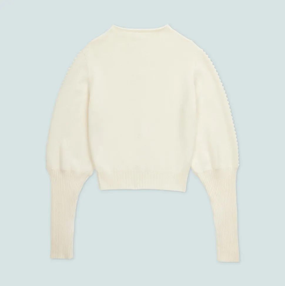 The Chelsea Sweater in White