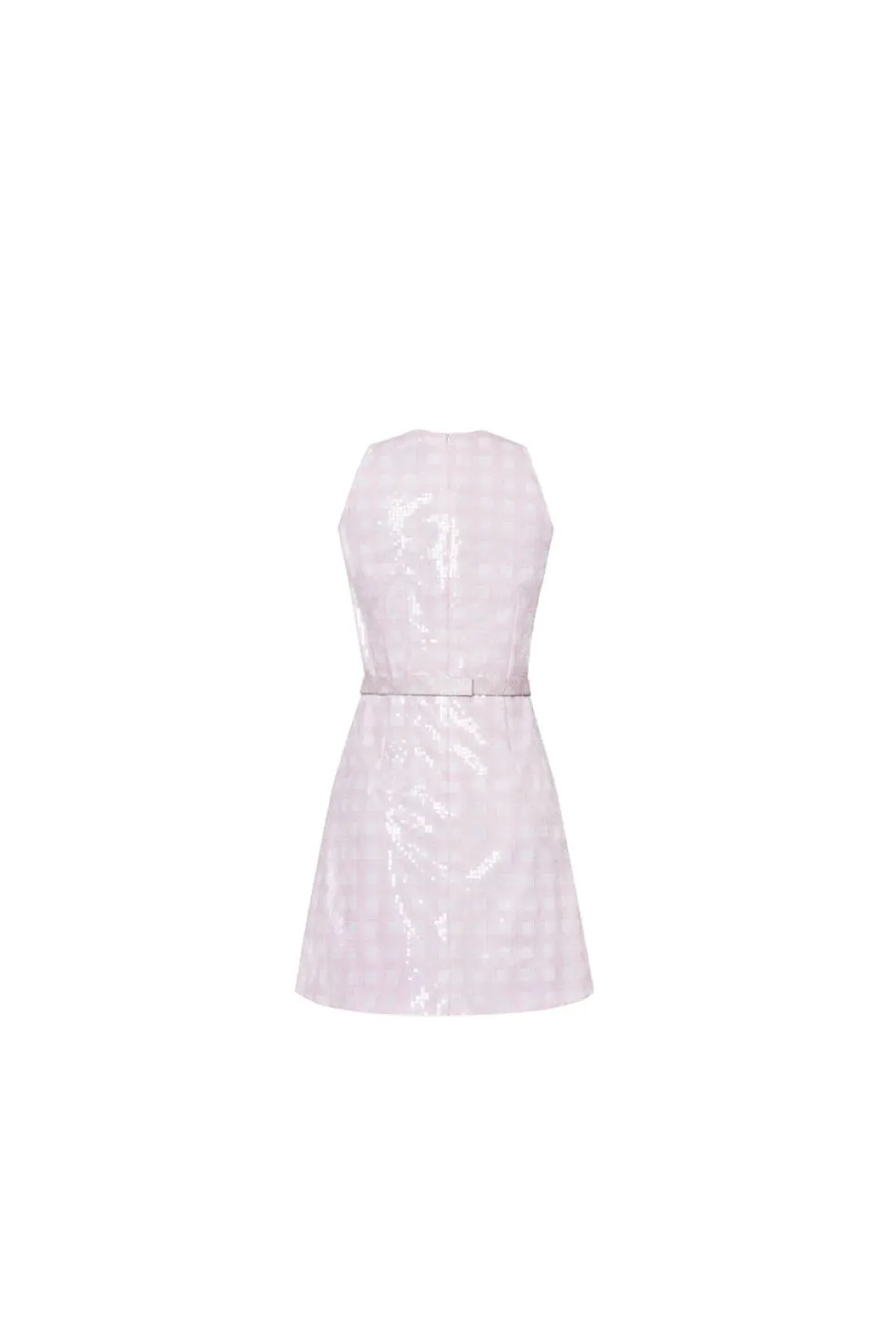 The Claire Dress in Pink & White