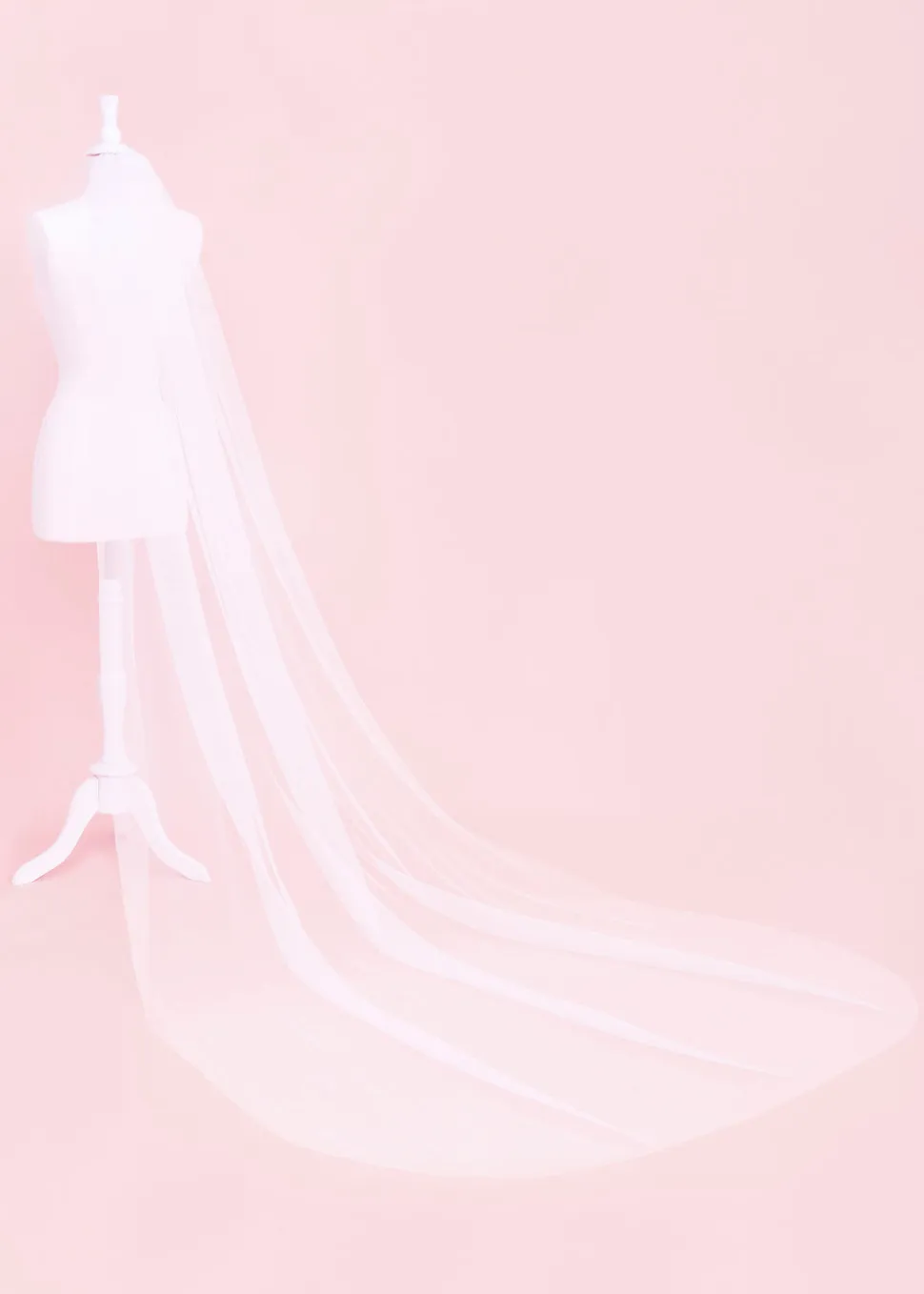 The Classic Silk Tulle Wedding Veil
