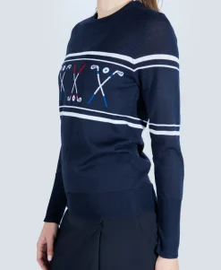 The Club Sweater in Navy