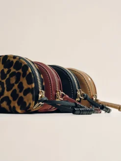The Coin Purse in Deep Red