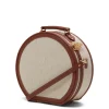 The Editor in Brown Hatbox Small