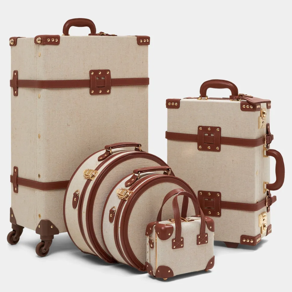 The Editor in Brown Hatbox Small