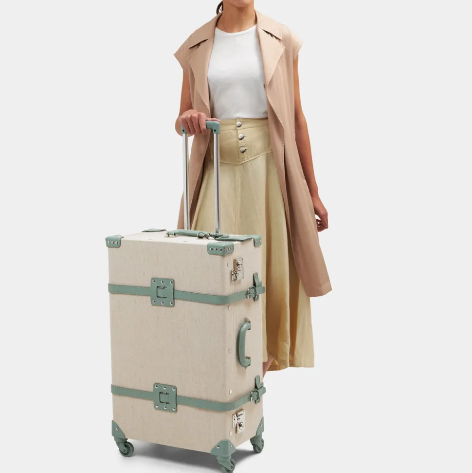 The Editor in Sea Green Check In Spinner