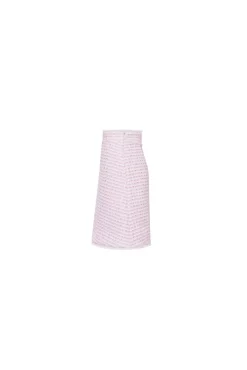The Ella Skirt in Pink & White