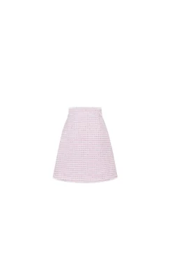 The Ella Skirt in Pink & White