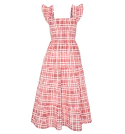 The Ellie Nap Dress in Cherry Watercolor Gingham