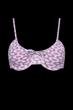 The Emily Top in Lilac Ogee