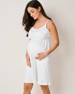 The Essential Maternity Set in Light Heather Grey & Grey Stars