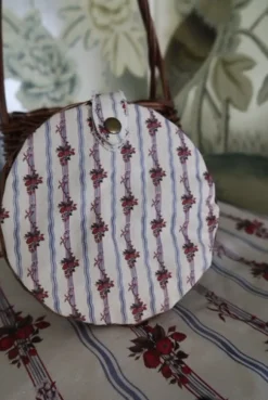 The Garden Basket in Rose Print