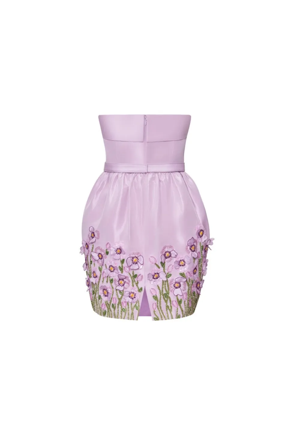 The Getty Dress in Pale Purple