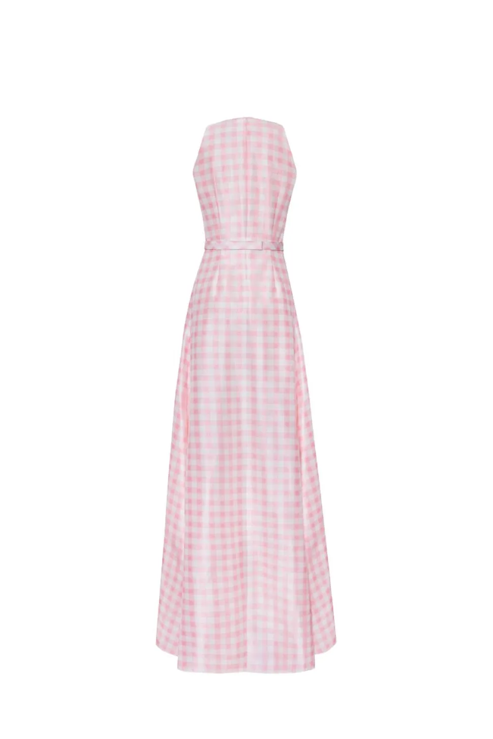 The Gigi Gown in Pink & White