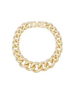 The Graduated Link Bracelet in Gold