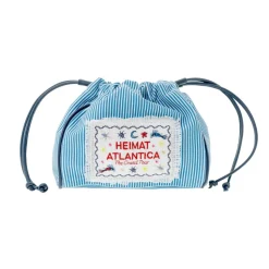 The Grand Tour Collection Pouch in Blue