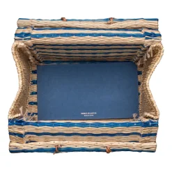 The Grand Tour Collection Beach Basket in Sky
