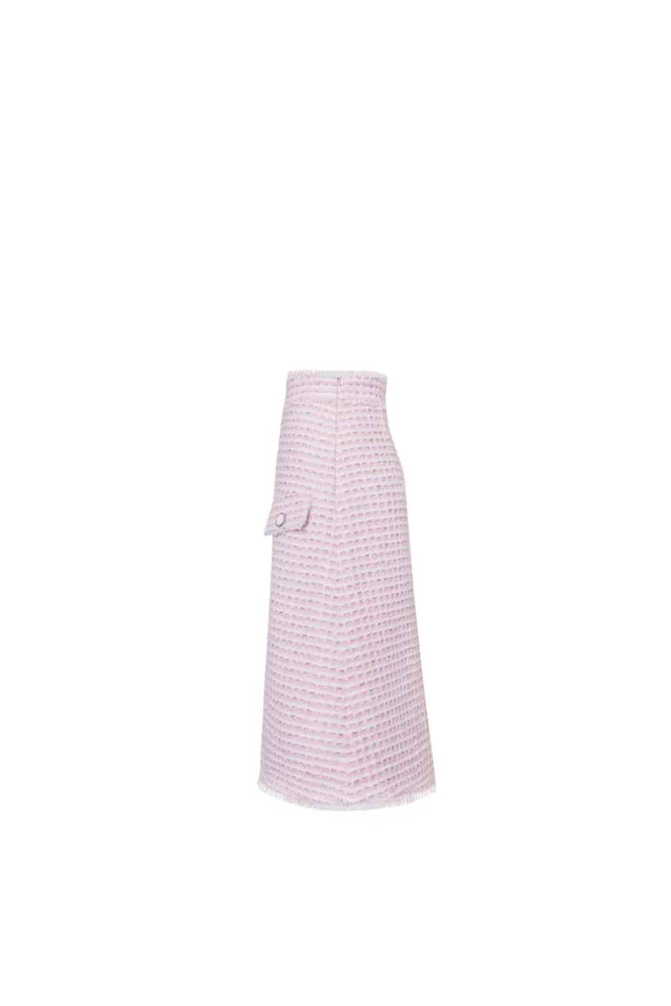 The Hess Skirt in Pink & White