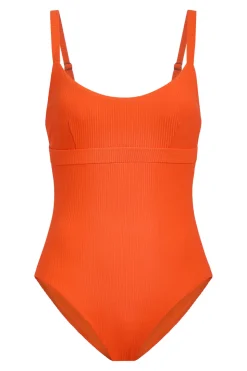 The Honolulu One Piece in Vermillion