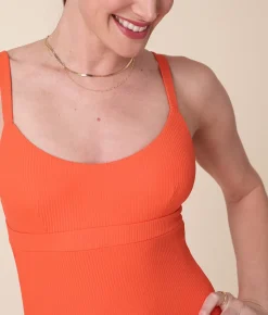 The Honolulu One Piece in Vermillion