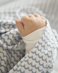 The Hospital Stay Luxe Set in Periwinkle & La Mer