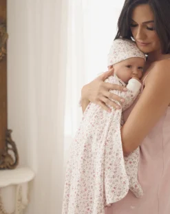 The Hospital Stay Luxe Set in Pink & Dorset Floral