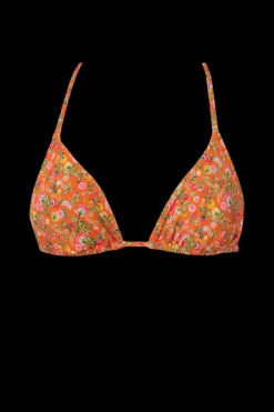 The Izzy Top in Tangerine Tango