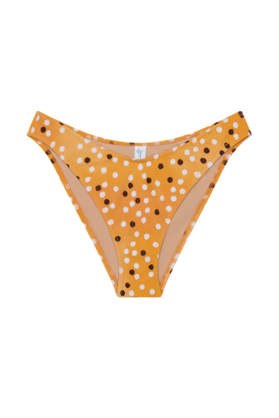 The Jane Bottom in Marigold Ikat Dot